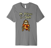 Load image into Gallery viewer, Funny shirts V-neck Tank top Hoodie sweatshirt usa uk au ca gifts for My Patronus Is A Sloth Funny Sloth T Shirts Funny Gifts 2053548