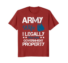 Load image into Gallery viewer, Funny shirts V-neck Tank top Hoodie sweatshirt usa uk au ca gifts for Cool Costume For Army Wife. Gift Ideas From Husband. 1990575