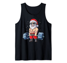 Load image into Gallery viewer, Funny shirts V-neck Tank top Hoodie sweatshirt usa uk au ca gifts for Santa Weightlifting Christmas Fitness Gym Deadlift Xmas Men Tank Top 609535