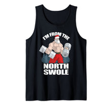 Load image into Gallery viewer, Funny shirts V-neck Tank top Hoodie sweatshirt usa uk au ca gifts for I'm From The North Swole Santa Claus Christmas Gym Workout Tank Top 675346