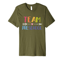 Load image into Gallery viewer, Team Preschool Teacher Cute Gift Shirt Back To School 6111389