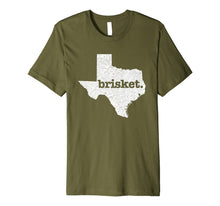 Load image into Gallery viewer, Texas Brisket Home State Love Funny Barbecue Beef BBQ Gift Premium T-Shirt 380762