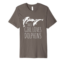 Load image into Gallery viewer, Funny shirts V-neck Tank top Hoodie sweatshirt usa uk au ca gifts for Cute Girls Clothes Novelty Gifts This Girl Loves Dolphins 2082899