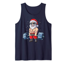 Load image into Gallery viewer, Funny shirts V-neck Tank top Hoodie sweatshirt usa uk au ca gifts for Santa Weightlifting Christmas Fitness Gym Deadlift Xmas Men Tank Top 609535