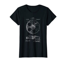 Load image into Gallery viewer, Funny shirts V-neck Tank top Hoodie sweatshirt usa uk au ca gifts for Retro Vintage Camera Filmmaker T-Shirt Film Reel Patent 2465376
