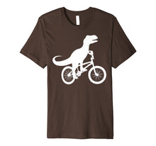 Load image into Gallery viewer, Funny shirts V-neck Tank top Hoodie sweatshirt usa uk au ca gifts for Dinosaur Riding Bike Shirt | Cute Bike-Dino Lovers Tee Gift 870524