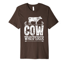 Load image into Gallery viewer, Funny shirts V-neck Tank top Hoodie sweatshirt usa uk au ca gifts for Cow Whisperer T Shirt Funny Cows Farm Poultry Farmer Gifts 2155088