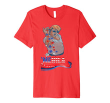Load image into Gallery viewer, Funny Trump Bae - 4th July Trump Salt Bae Independence Day Premium T-Shirt 696043