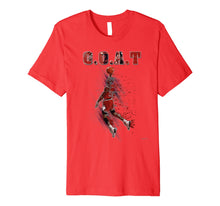 Load image into Gallery viewer, Basketball - Chicago Jordan G.O.A.T. Dunk T-Shirt 91037
