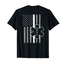 Load image into Gallery viewer, Funny shirts V-neck Tank top Hoodie sweatshirt usa uk au ca gifts for EMT Thin White Line Flag Medical T-Shirt 1473262