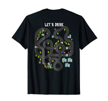 Load image into Gallery viewer, Play Cars on Daddys Back Gift T Shirt for Dad Massage Tee 68341
