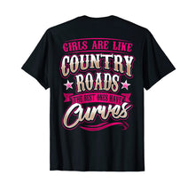Load image into Gallery viewer, Funny shirts V-neck Tank top Hoodie sweatshirt usa uk au ca gifts for Curvy Girl Gift TShirt Dirt Road Country Western Cowgirl 1722624