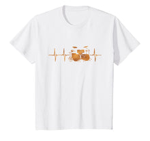 Load image into Gallery viewer, Funny shirts V-neck Tank top Hoodie sweatshirt usa uk au ca gifts for Drums Heartbeat Drumming Tshirt Drummer Gifts For Drummers 1569817