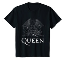 Load image into Gallery viewer, Queen Official Classic Crest Logo White T-Shirt 58454