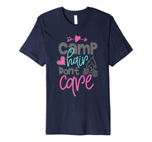 Load image into Gallery viewer, Funny Camp hair don't care Camping lover Camper women Shirt 584265