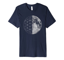 Load image into Gallery viewer, Funny shirts V-neck Tank top Hoodie sweatshirt usa uk au ca gifts for Sacred Geometry Shirt - Flower Of Life Moon 2056836