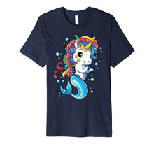 Load image into Gallery viewer, Funny shirts V-neck Tank top Hoodie sweatshirt usa uk au ca gifts for Unicorn Mermaid Mermicorn T Shirt Girls Kids Rainbow Gifts 1709953