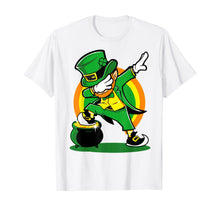 Load image into Gallery viewer, Dabbing Leprechaun Boy, St Patricks Day Shirt Kids Men Women T-Shirt-73035