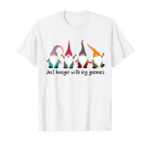 Load image into Gallery viewer, Funny shirts V-neck Tank top Hoodie sweatshirt usa uk au ca gifts for Just Hangin' with my Gnomies Christmas Gift T-Shirt 78730