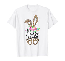Load image into Gallery viewer, Leopard Print Bunny Nurse Squad Easter 2020 Gifts TShirt410154