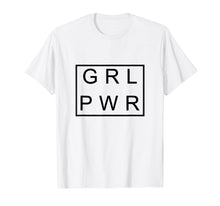 Load image into Gallery viewer, Girl Power Grl Pwr - Popular Motivational Quote Tshirt