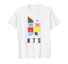 Load image into Gallery viewer, Bt21-Bts Graphic Cute Chibi T Shirt For Men Women
