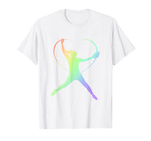 Load image into Gallery viewer, Funny shirts V-neck Tank top Hoodie sweatshirt usa uk au ca gifts for Soft Rainbow Softball Gifts For Teen Girls Pitcher T-Shirt 1639679