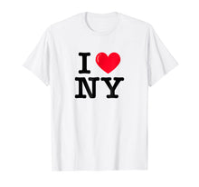 Load image into Gallery viewer, Funny shirts V-neck Tank top Hoodie sweatshirt usa uk au ca gifts for I Heart NY Classic Typewriter Font T-Shirt 974492