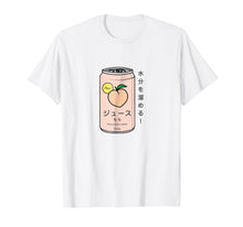 Load image into Gallery viewer, Japanese Peach Soft Drink T-Shirt - Aesthetic Shirt