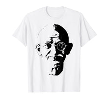Load image into Gallery viewer, Mahatma Ghandi Minimalistic Pop Art T-Shirt