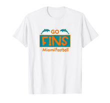 Load image into Gallery viewer, Funny shirts V-neck Tank top Hoodie sweatshirt usa uk au ca gifts for FINS Miami Florida American Football Dolphin Elements Shirt 872531
