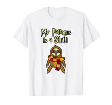 Load image into Gallery viewer, Funny shirts V-neck Tank top Hoodie sweatshirt usa uk au ca gifts for My Patronus Is A Sloth T Shirts Funny Gifts 1903567