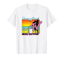 Load image into Gallery viewer, Classic MTV Logo Spring Break 87' T- Shirts 501335