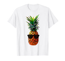 Load image into Gallery viewer, Funny shirts V-neck Tank top Hoodie sweatshirt usa uk au ca gifts for Funny Cool Pineapple With Sunglasses T-shirt 1756553