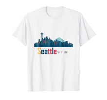 Load image into Gallery viewer, Funny shirts V-neck Tank top Hoodie sweatshirt usa uk au ca gifts for Seattle Washington Skyline T-Shirt Seattle Pike Place 827393