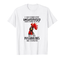 Load image into Gallery viewer, Funny shirts V-neck Tank top Hoodie sweatshirt usa uk au ca gifts for I Am Currently Unsupervised I Know T-shirt 601496