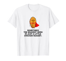 Load image into Gallery viewer, Funny Superhero Chicken Nugget T-Shirt Chicken Nuggets Shirt