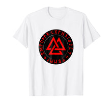 Load image into Gallery viewer, Funny shirts V-neck Tank top Hoodie sweatshirt usa uk au ca gifts for Vikings Norse Symbol Valknut T-Shirt 1387737