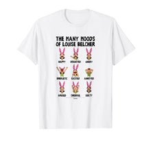 Load image into Gallery viewer, Funny shirts V-neck Tank top Hoodie sweatshirt usa uk au ca gifts for Bob's Burgers Many Moods Of Louise Belcher T-shirt 260500