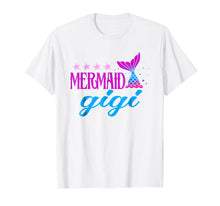 Load image into Gallery viewer, Mermaid-Gigi Grandma Short Sleeve Womens Shirts Gifts