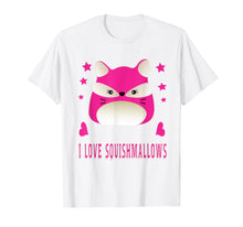 Load image into Gallery viewer, Funny shirts V-neck Tank top Hoodie sweatshirt usa uk au ca gifts for Funny Pink Love Squishmallows Fox Girls Womens T-Shirt 2772725