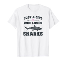 Load image into Gallery viewer, Funny shirts V-neck Tank top Hoodie sweatshirt usa uk au ca gifts for Funny Shark Shirt Gifts for Teen Girls Cute Sharks T-Shirt 3028479