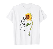 Load image into Gallery viewer, Funny shirts V-neck Tank top Hoodie sweatshirt usa uk au ca gifts for Melanoma Awareness Sunflower TShirt 1721528