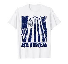 Load image into Gallery viewer, Funny shirts V-neck Tank top Hoodie sweatshirt usa uk au ca gifts for Retired Air Force Military Gifts USA Flag and Jets 1592460
