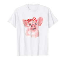 Load image into Gallery viewer, Funny shirts V-neck Tank top Hoodie sweatshirt usa uk au ca gifts for Pig Bandana cute t-shirt for Girl and Women Pig Lover Gifts 885017