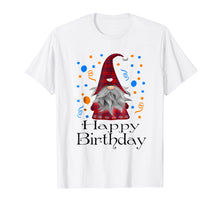 Load image into Gallery viewer, Funny shirts V-neck Tank top Hoodie sweatshirt usa uk au ca gifts for Happy Birthday Gnome Plaid T Shirt Cute Party Gifts 3863364
