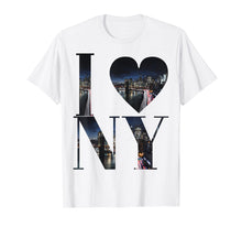 Load image into Gallery viewer, I Love New York, T Shirt, Ny, Heart , Skyline