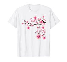 Load image into Gallery viewer, Funny shirts V-neck Tank top Hoodie sweatshirt usa uk au ca gifts for T-Shirt, Japanese Cherry Blossom, Sakura 680405