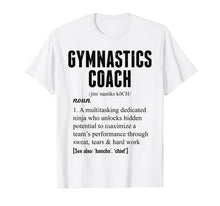Load image into Gallery viewer, Funny shirts V-neck Tank top Hoodie sweatshirt usa uk au ca gifts for Gymnastics Coach Definition Shirt Coach Appreciation Gift 4231757