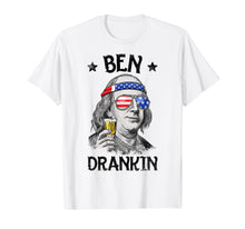 Load image into Gallery viewer, Ben Drankin 4th of July T Shirt Benjamin Franklin Men Gifts 43264